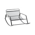 thumbnail image 5 of Holaki Rocking Chair with Extra-Wide Technical leather  Upholstered Gliding Chair Boucle Reclining Chair, Modern Accent Chair for Living Room Nursery Bedroom, 5 of 10