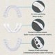 thumbnail image 5 of Upper/lower Comfort Fit Flex Whitening Denture Braces, 5 of 5