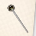 thumbnail image 4 of Firefly Reading Accessories: Vintage Silver Lace-Edged Bookmark for Book Lovers, 4 of 5