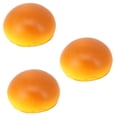 thumbnail image 1 of Bienvenido 3 piezas de donut falso, comida, pan, decoración, modelo, juguete de cocina, accesorios, 1 of 5