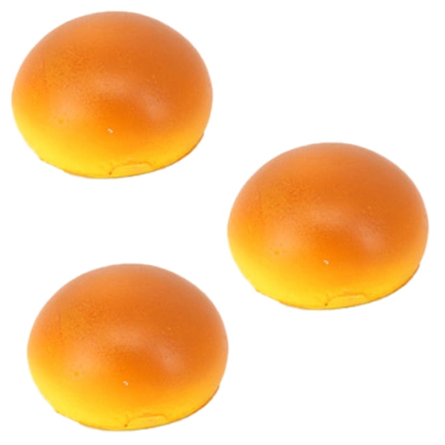 Bienvenido 3 piezas de donut falso, comida, pan, decoración, modelo, juguete de cocina, accesorios