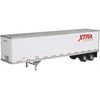 Atlas N Scale 45ft Pines Intermodal Trailer Xtra Lease/UPSZ #850205 (white, red)