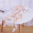 thumbnail image 3 of Enredadera De Flor De Cerezo Artificial, 1.8M Flores De Flor De Cerezo De Seda Artificial Guirnalda De Enredadera Colgante Para El Hogar Boda Interior Jardín Al Aire Libre Decoración De Fiesta En La P Muyoka Hogar, 3 of 7
