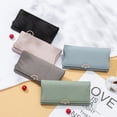 thumbnail image 4 of Cartera para mujer, tarjetero, cartera de mano, tarjetero, organizador, verde, 4 of 5