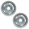thumbnail image 2 of Speedway Motors Steel 15" Rim 15x7 Inch 5 Lug Gloss Silver, 2 Pack, 2 of 8
