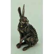 Veronese Design Steampunk Style Jack Rabbit Bronze Finished Statue