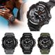 thumbnail image 1 of Relojes para hombre Cronógrafo Acero inoxidable Resistente al agua Fecha Reloj de cuarzo analógico Relojes de pulsera de negocios para hombres, 1 of 6