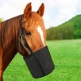 thumbnail image 4 of tredstone Horse feed Bag Adjustable PVC Mesh Bag Slow Feeding Grain Feedbag Black, 4 of 9