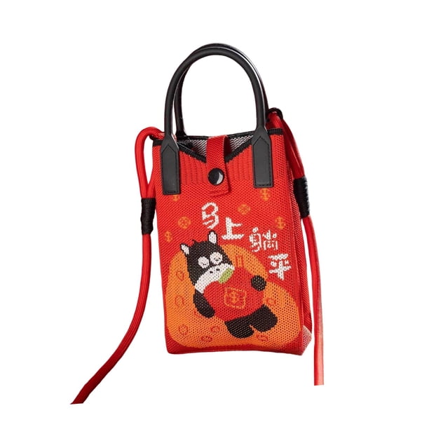 Mini bolso de para teléfono, creativo, para mujeres y niñas, bolso bandolera compacto para teléfono.
