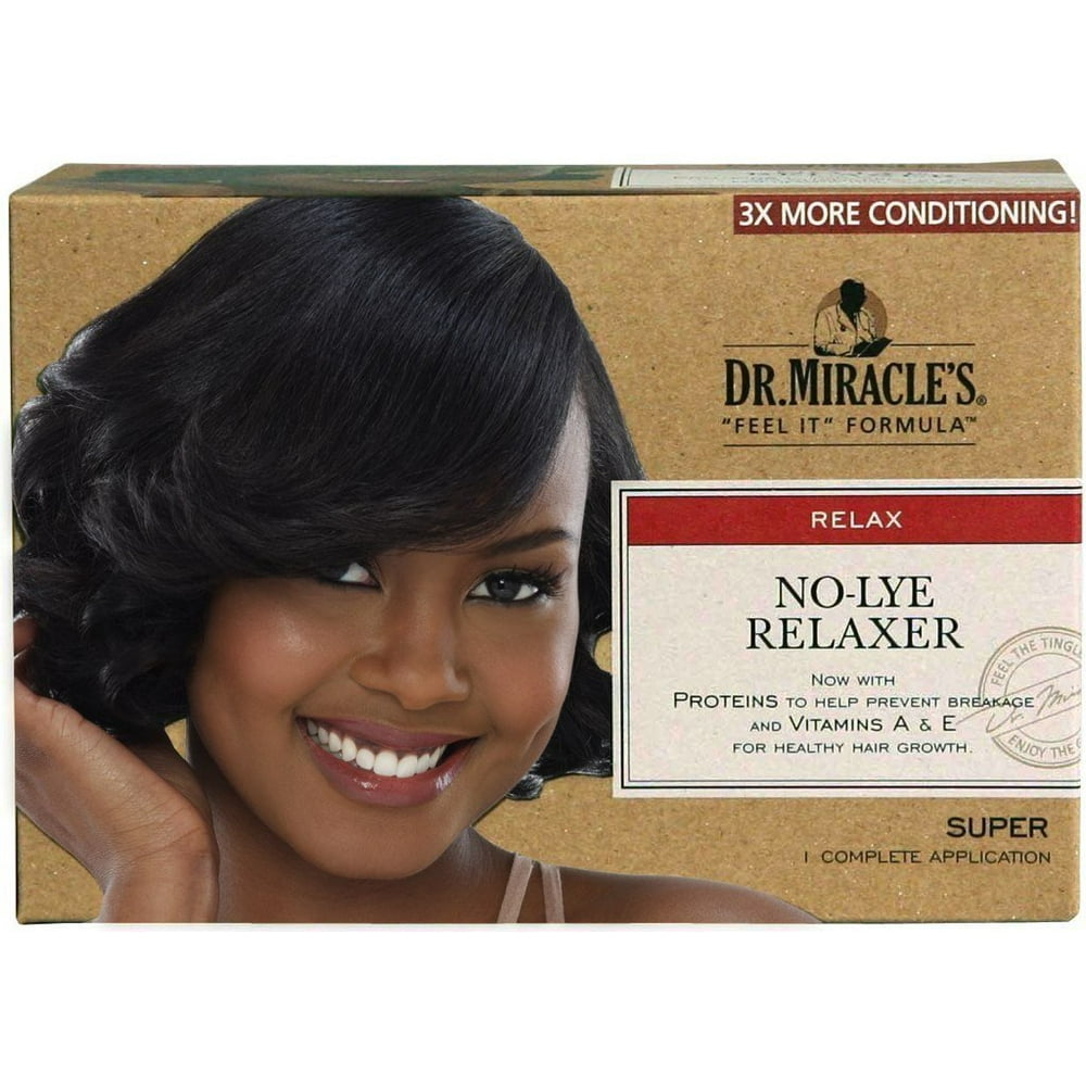 Dr. Miracle's Feel It Formula Thermalceutical Intensive Nolye Relaxer, Super, Gives you strong