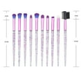 thumbnail image 3 of Kokovifyves 10Pc Portable Makeup Brush Set, Foundation Brush, Eye Shadow Brush Set, 3 of 8