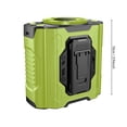 thumbnail image 3 of Portable Waist Mounted Cooling Fan with LED Display and Flashlight for Outdoor Activities, Wearable Personal Fan with Adjustable Airflow for Hiking, Camping, and Outdoor Work, 3 of 8