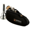 Protec Trombone / Alto Sax / Clarinet Mouthpiece Neoprene Pouch (Black)