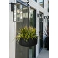 thumbnail image 6 of Veradek Mason Series Hanging Kona Bowl 14" Plastic-Stone Planter - Black, 6 of 8