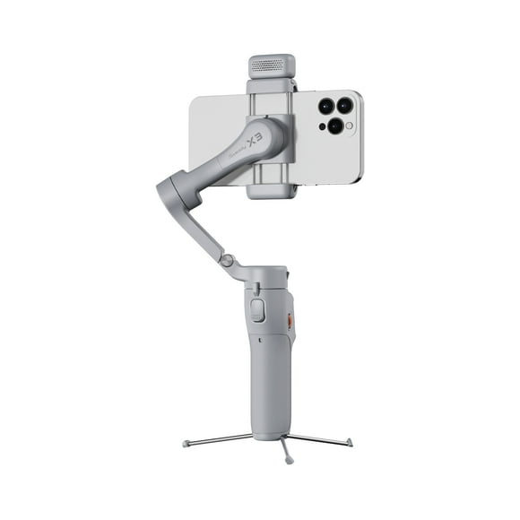 Estabilizador Gimbal para Celular Hohem iSteady X3 Gris con Luz Magnética