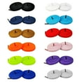 thumbnail image 4 of 1 Paire Lacets de Course Espadrilles Lacets Lacets Élastiques Colorés Accessoires Universels, Rouge, 4 of 8