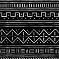 thumbnail image 2 of Penner, Janelle 12x12 White Modern Wood Framed Museum Art Print Titled - Jungle Love Pattern V Sq II BW, 2 of 4