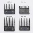 thumbnail image 3 of Juego de 4 peines para Wahl con guía de corte de metal de 3 mm, 6 mm, 9 mm y 12 mm, 3 of 5