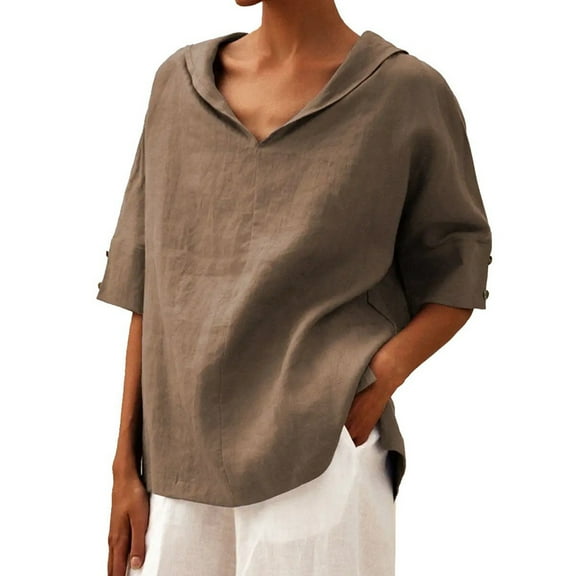 Womens Summer Tops Long Sleeve Set T Shirts Teen Girls Athletic Ware Women Long Sleeve T Shirt Women Active Knit Womens Longer Short Tops Swing Tee Vintage Short XXL