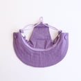 thumbnail image 6 of Dog Cat Bucket Hat, Breathable Cooling Sun Protection Fisherman Cap, Adjustable Summer Outdoor UV Shield for All Breeds Walking Hiking Beach Purple S, 6 of 8