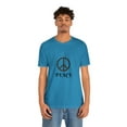 thumbnail image 4 of Peace Sign Unisex Jersey Short Sleeve T-shirts, 4 of 12