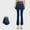 Dark Blue, variant on Uaswgudfs Lace-Up Yoga Pants Women High-Waisted Flared - Adjustable Side Design, Stretchy Performance Fabric for Athletic Casual & Gym