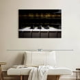 thumbnail image 2 of Elephant Stock Old Piano Keys Wall Art - Horizontal Canvas Wall Art - Living Room Wall Decor - Music Canvas - Black And Brown Decor - 39" x 26", 2 of 8