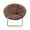 Brown Bag, variant on Mainstays Corduroy Saucer Chair for Kids and Teens with Gold Legs, Washed Indigo