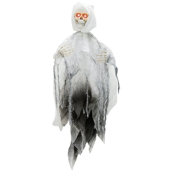 Sunstar Animated Light-Up Reaper Hanging Halloween Decoration - 3 ft