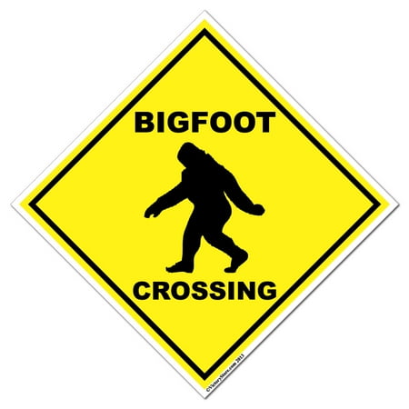 - Big Foot Crossing Sign - 22