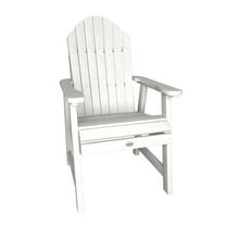 Highwood Hamilton Adirondack Deck Chair - Dining Height, Outdoor, Eco-friendly, Synthetic Wood
