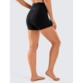 thumbnail image 3 of Shorts CRZ YOGA Sensación Desnuda Cintura Alta 7.6 cm Negro Talla L, 3 of 7