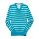 thumbnail image 1 of Aeropostale suéter de rayas para hombre, azul, pequeño, 1 of 1