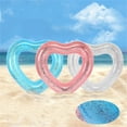 thumbnail image 5 of 2 Pcs Heart Pool Float,47.3 x 39.4 Inch Inflatable Swim Rings Bachelorette Party Pool Float Loungers Tube,Summer Water Fun Beach Party Toys for Adults, 5 of 6