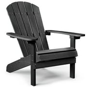 YEFU Plastic Adirondack Chairs Weather Resistant, Looks Exactly Like Real Wood
