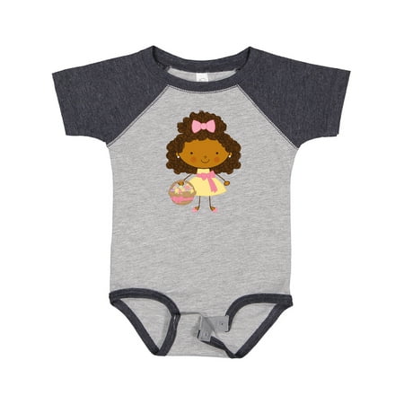 

Inktastic Easter African American Girl Gift Baby Girl Bodysuit