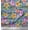 Blue, variant on Soimoi Cotton Duck Fabric Leaves & Buttercup Floral Fabric Prints By Yard 42 Inch Wide