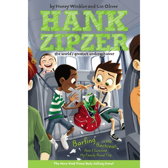 Hank Zipzer Barfing in the Backseat: How I Survived My Family Road Trip, Book 12, (Paperback)