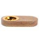 thumbnail image 1 of Quemador de incienso ovalado para aromaterapia y relajación del hogar. Quemador de incienso de madera para decoración de salas de estar y de meditación., 1 of 8