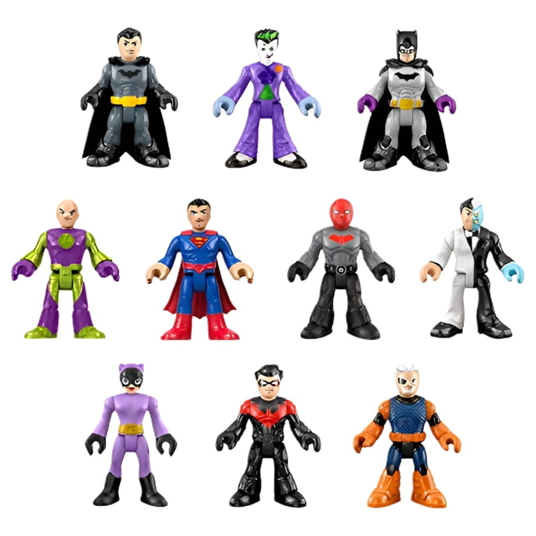 DC Super Friends Imaginext Ultimate Hero Villain Match-Up 10-pack