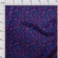 thumbnail image 3 of oneOone Tissu en Viscose Chiffon Bleu Abstrait pour Robe Tissu Imprimé au Mètre 42 Pouces de Large, 3 of 4