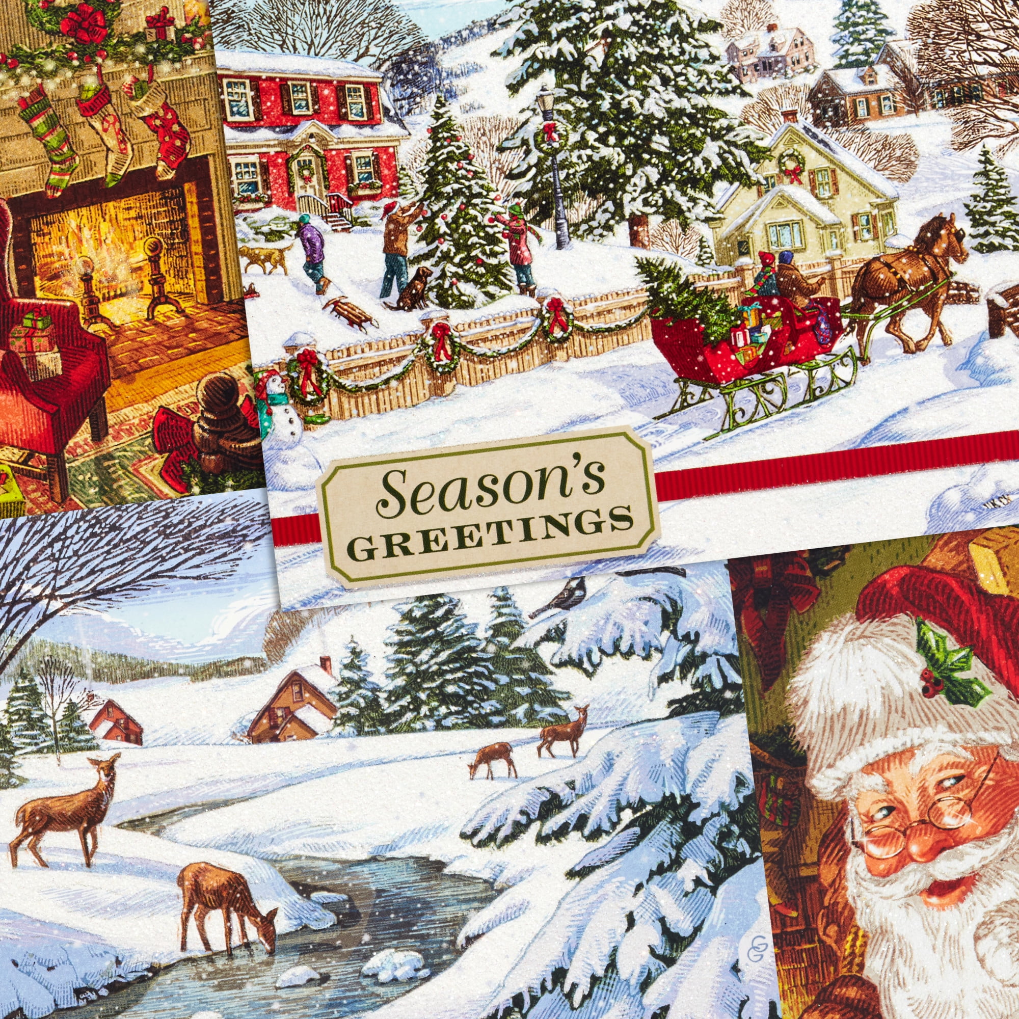 Hallmark CRDBX GREENLEAF ASST