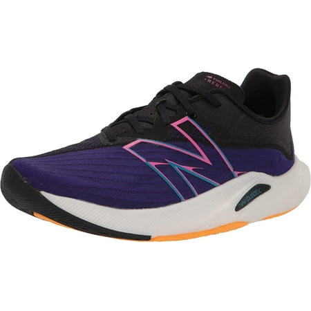 New Balance Womens FuelCell Rebel V2 Speed Running Shoe 6 Deep Violet/Black