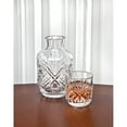 thumbnail image 2 of Godinger Bedside Night Carafe - Cup and Bottle to Keep Next To Your Bed for a Handy Midnight Drink, 16oz, 2 of 3