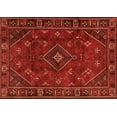 thumbnail image 1 of Ahgly Company Indoor Rectangle Persian Orange Traditional Area Rugs, 7' x 9', 1 of 1