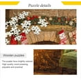 thumbnail image 2 of FREEAMG Puzzle 1000 Pieces - Christmas Fireplace Pattern - Wooden Jigsaw Puzzles for Family Games - Suitable for Teenagers and Adults, 2 of 7