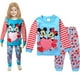 thumbnail image 1 of Conjuntos de pijamas de Mickey Mouse de Disney, pijamas de manga larga con estampado de dibujos animados para niños y niñas, pijama familiar, ropa para niños, ropa de dormir Pyjamas7T (130CM) zhangyuxiang CONDUJO, 1 of 2