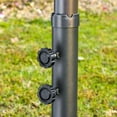 thumbnail image 2 of Topcobe 15-Foot Rectangular Steel Market Umbrella for Outdoor Deck, Pool, Patio, with UV Sun Protection and Easy Crank, Beige for Comfortable Shade, 2 of 9