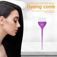 thumbnail image 1 of Cepillo para teñir el cabello con patrón de grietas de agua Cepillo para tinte de peluquería (Púrpura) Ndcxsfigh Cuidado Belleza, 1 of 9