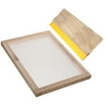 thumbnail image 1 of HIAKDOFT 1 Set Screen Printing Scraper Home Tool Kit for Hobbyists Assorted Color, 1 of 8